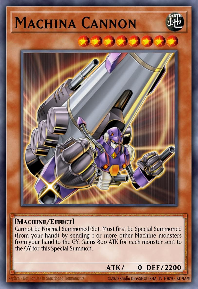 Machina Cannon — 2012 Premium Collection Tin Yu-Gi-Oh! card by KAZUKI TAKAHASHI