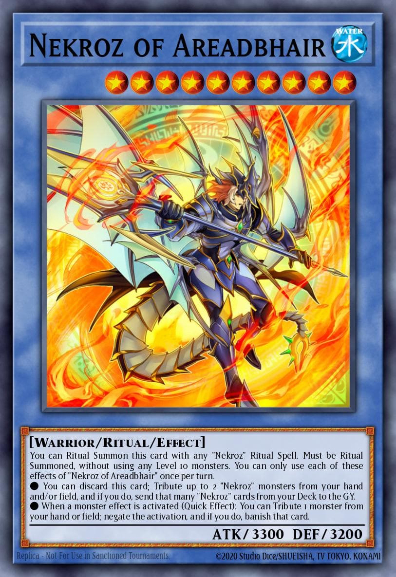 Nekroz of Areadbhair — Ghosts From the Past Yu-Gi-Oh! card by N/A