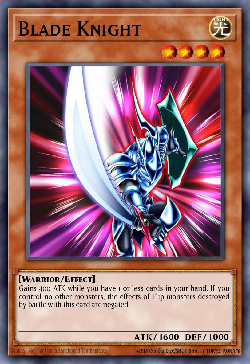 Blade Knight — Yu-Gi-Oh! card