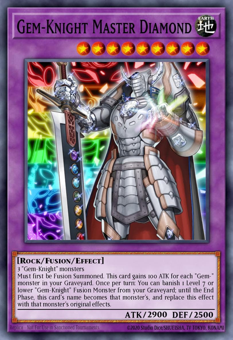 Gem-Knight Master Diamond — Duel Terminal 7