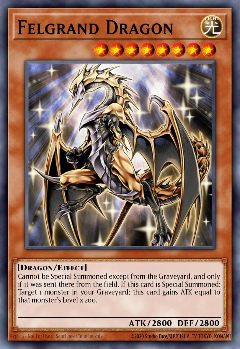 Felgrand Dragon — Structure Deck: Rise of the True Dragons Yu-Gi-Oh! card by KAZUKI TAKAHASHI