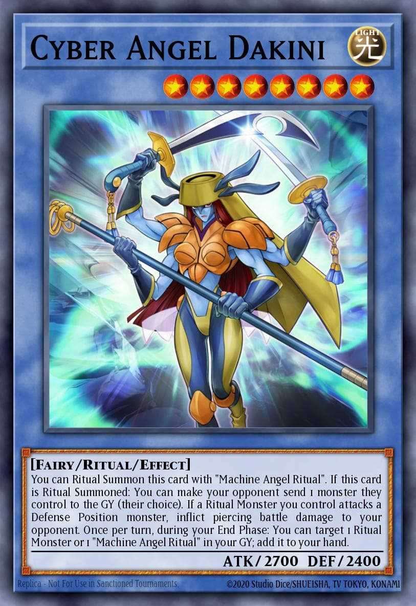 Cyber Angel Dakini — Dragons of Legend: Unleashed Yu-Gi-Oh! card by KAZUKI TAKAHASHI