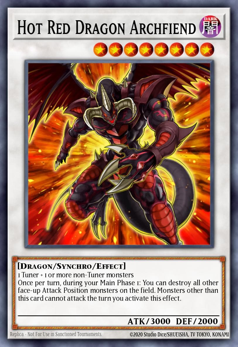 Hot Red Dragon Archfiend — Maximum Gold: El Dorado