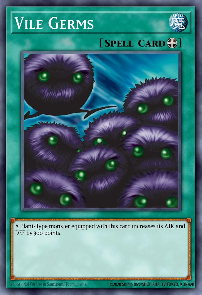 Vile Germs — Legend of Blue Eyes White Dragon (Worldwide English)