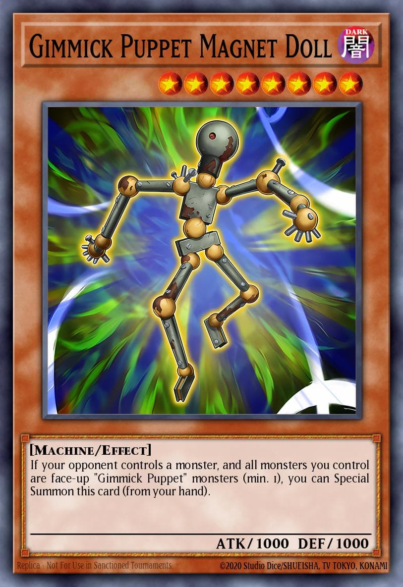 Gimmick Puppet Magnet Doll — Legendary Duelists: Immortal Destiny Yu-Gi-Oh! card by KAZUKI TAKAHASHI