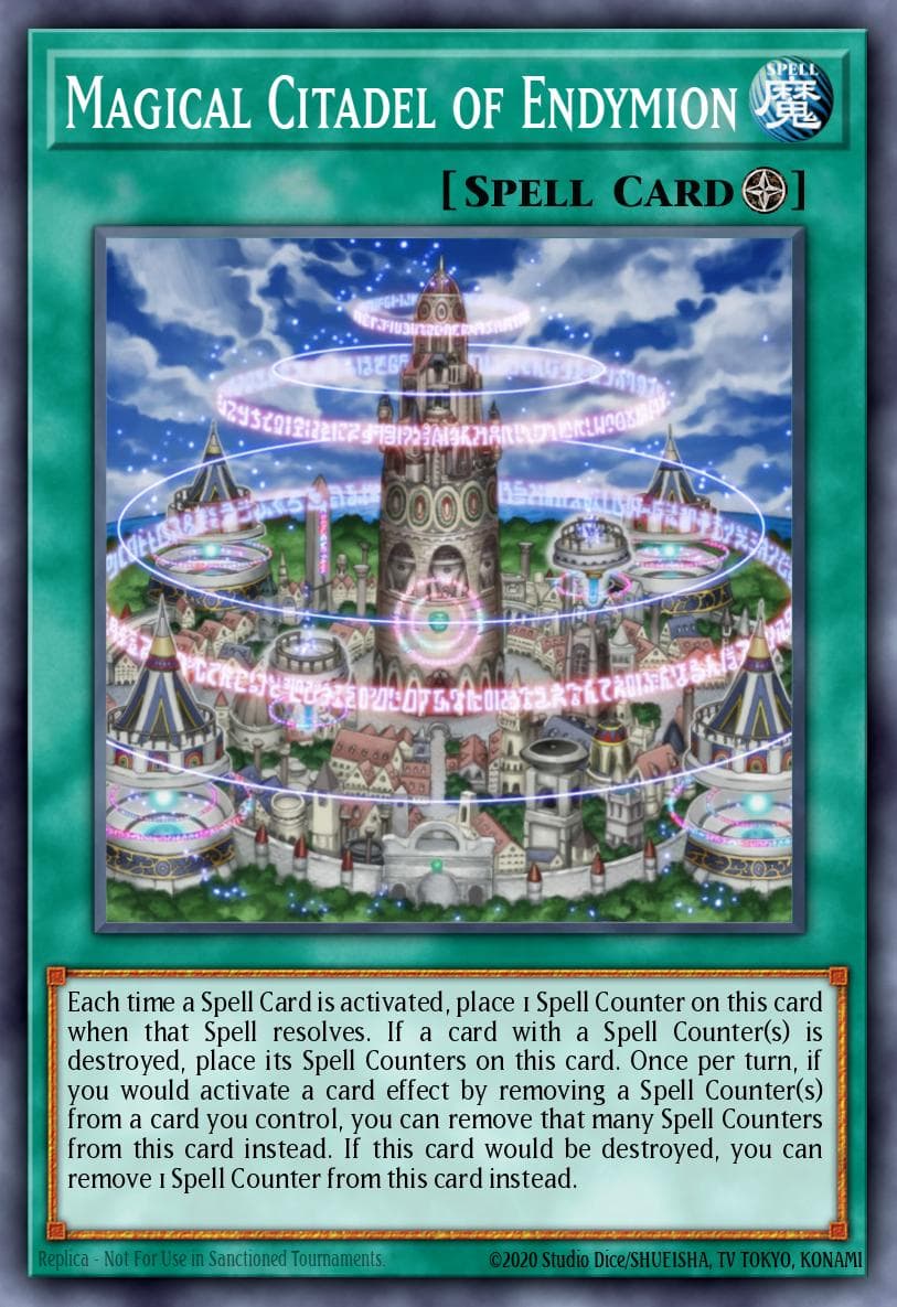Magical Citadel of Endymion — OTS Tournament Pack 7 Yu-Gi-Oh! card by KAZUKI TAKAHASHI
