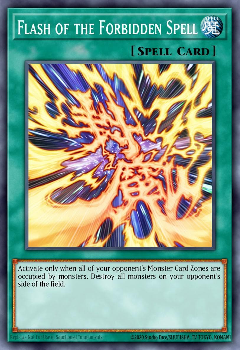 Flash of the Forbidden Spell — Speed Duel GX: Duelists of Shadows