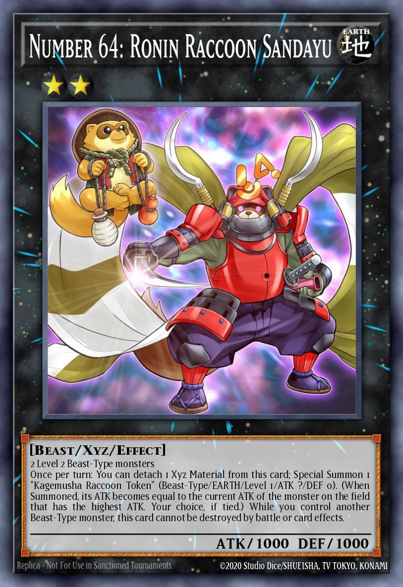 Number 64: Ronin Raccoon Sandayu — 2014 Mega-Tins Mega Pack