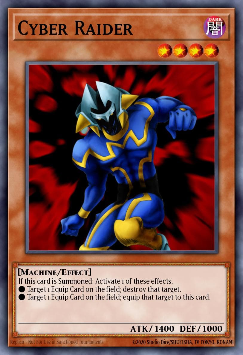 Cyber Raider — Dark Crisis Yu-Gi-Oh! card by RAIJI TAKAHASHI