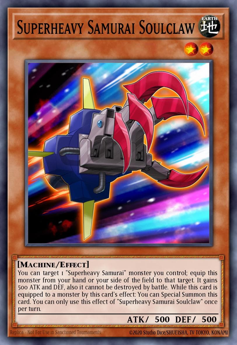 Superheavy Samurai Soulclaw — 2016 Mega-Tin Mega Pack