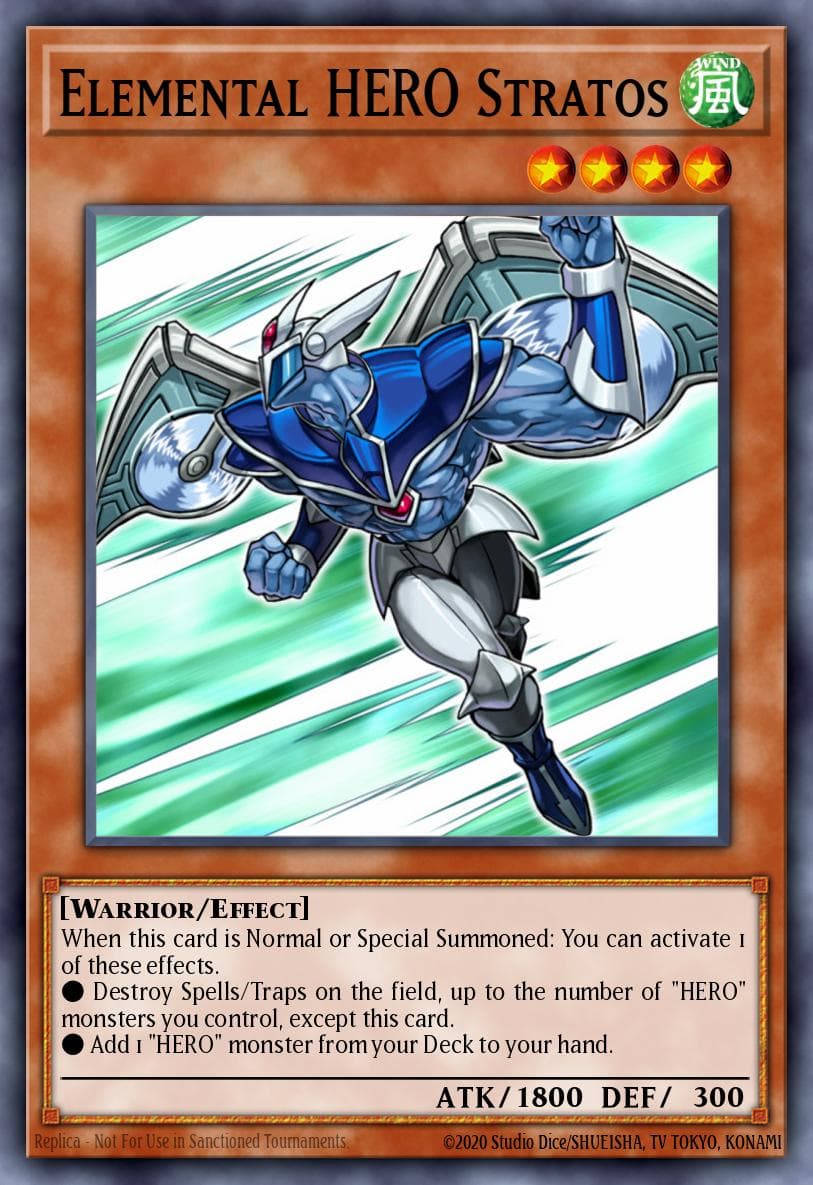 Elemental HERO Stratos — Yu-Gi-Oh! card
