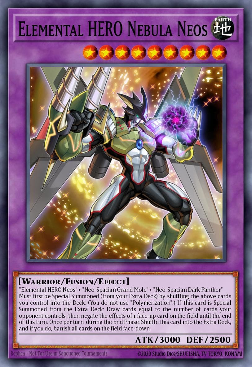 Elemental HERO Nebula Neos — Yu-Gi-Oh! card
