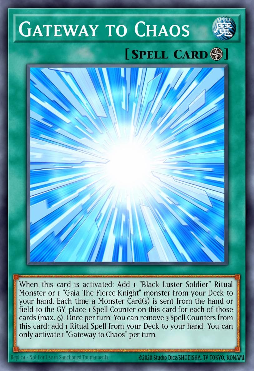 Gateway to Chaos — Yu-Gi-Oh! card