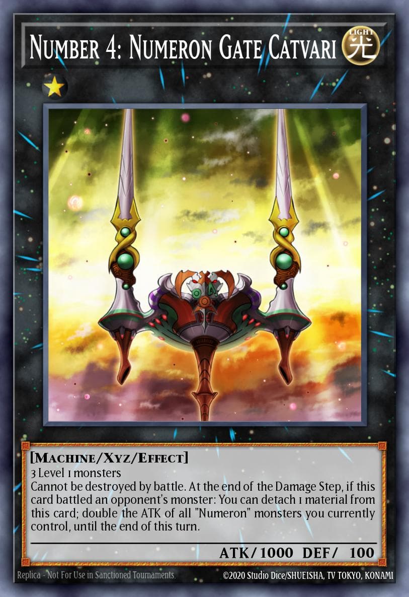 Number 4: Numeron Gate Catvari — Battles of Legend: Armageddon
