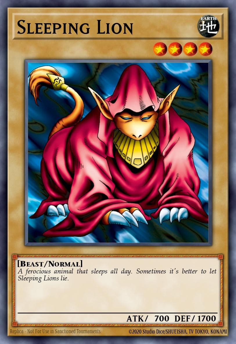 Sleeping Lion — Tournament Pack 6