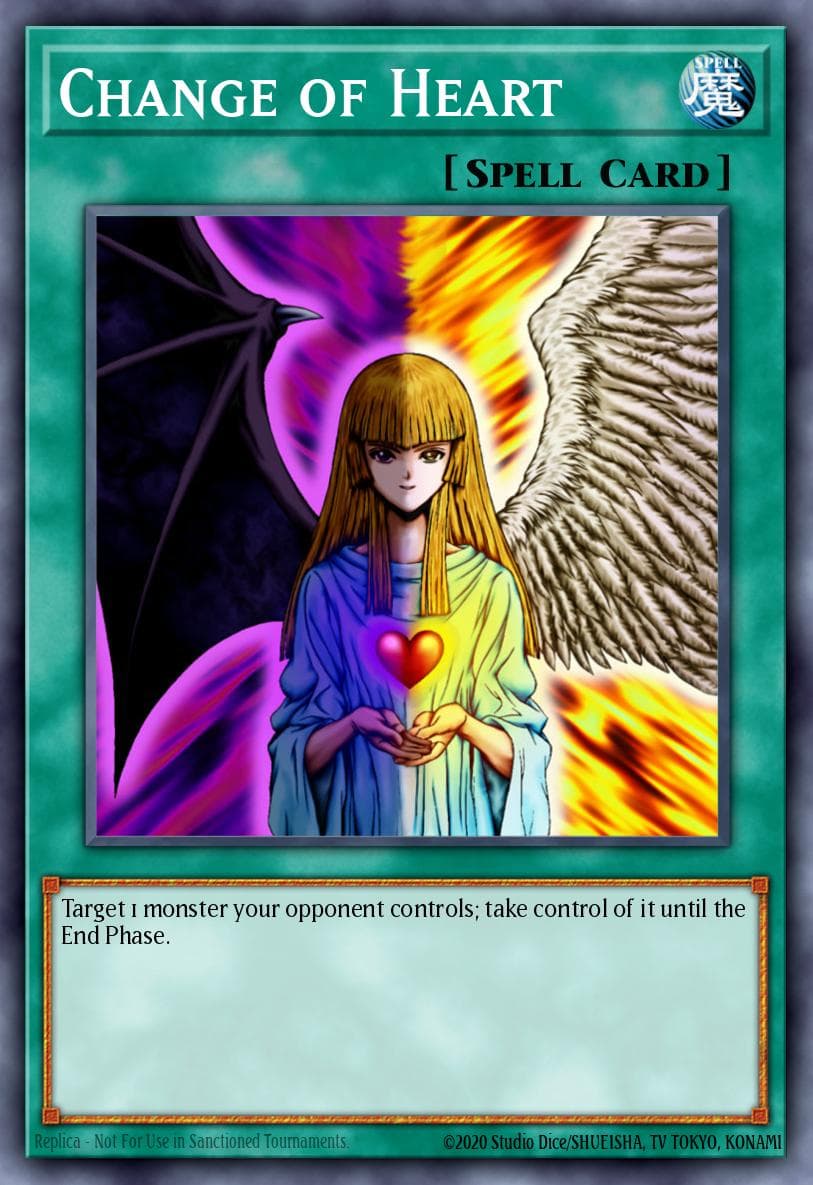 Change of Heart — Yu-Gi-Oh! card