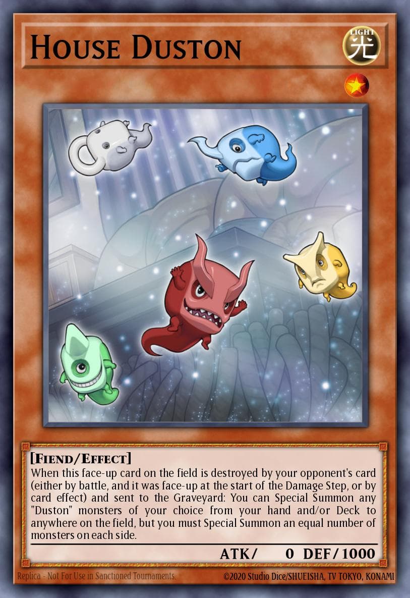 House Duston — Abyss Rising Yu-Gi-Oh! card by KAZUKI TAKAHASHI