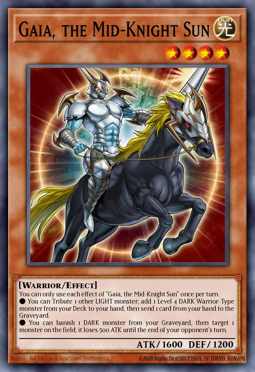Gaia, the Mid-Knight Sun — Duelist Alliance