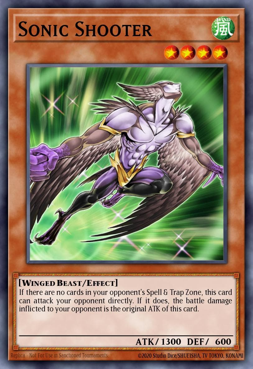 Sonic Shooter — Speed Duel Decks: Duelists of Tomorrow Yu-Gi-Oh! card by KAZUKI TAKAHASHI