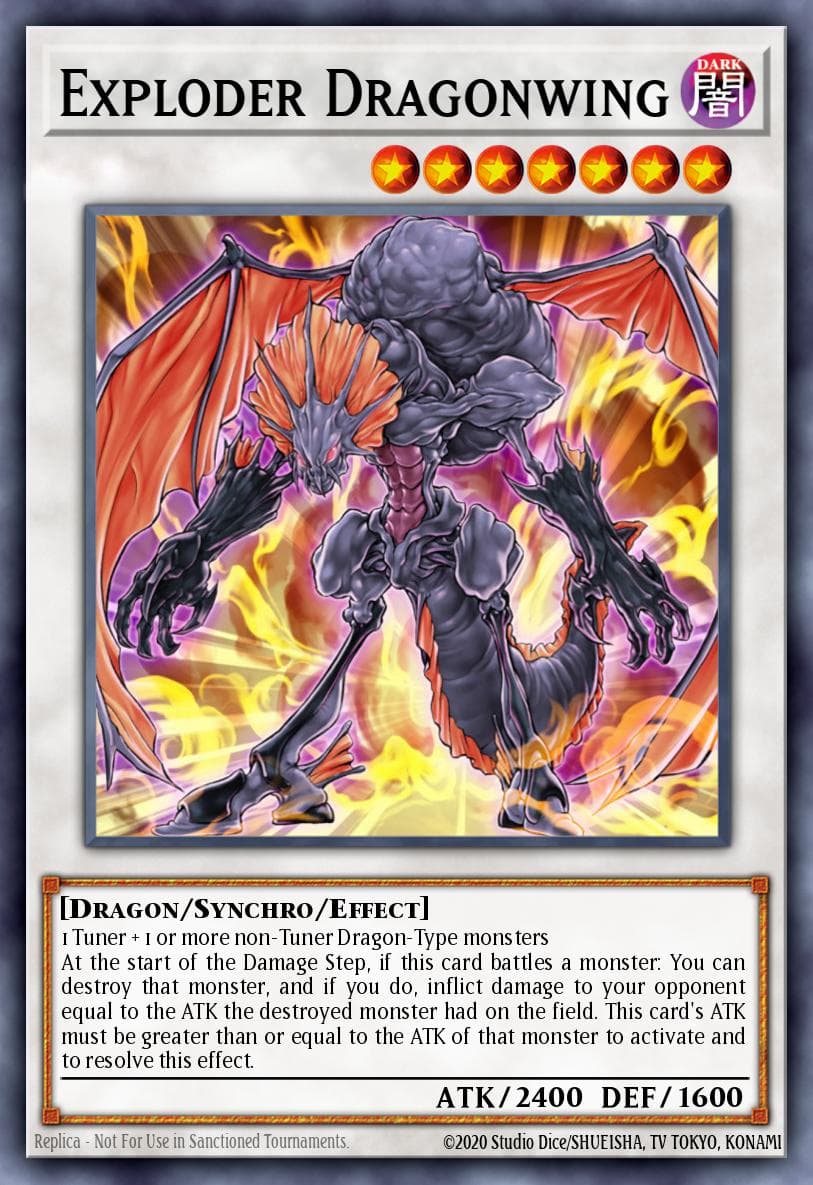 Exploder Dragonwing — Legendary Collection 5D's Yu-Gi-Oh! card by KAIJU KAZUKI TAKAHASHI