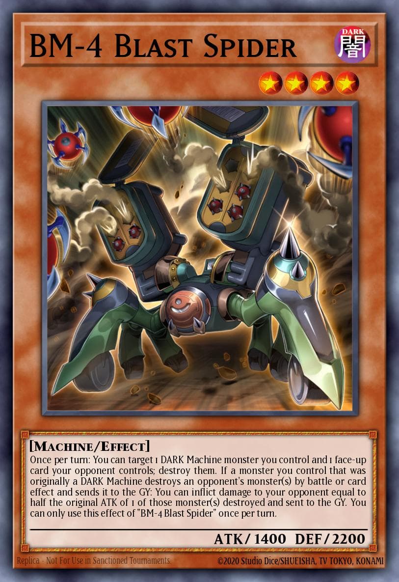 BM-4 Blast Spider — Legendary Duelists: Ancient Millennium