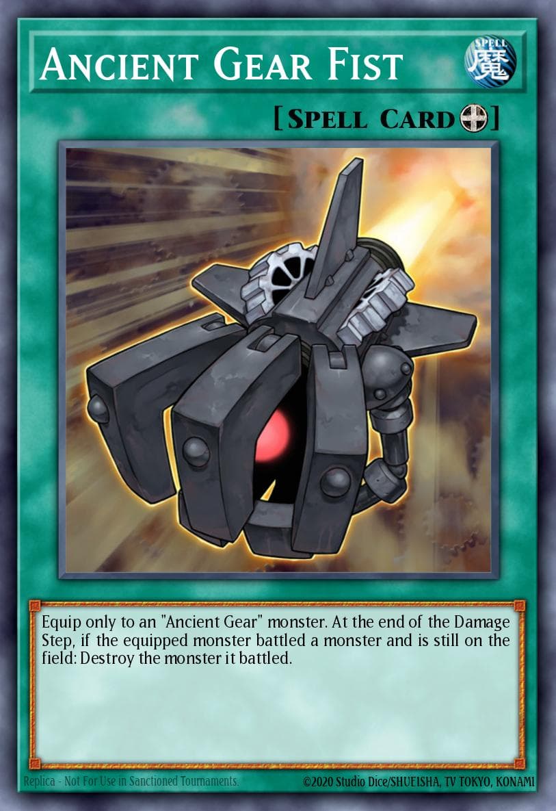 Ancient Gear Fist — Structure Deck: Machine Re-Volt