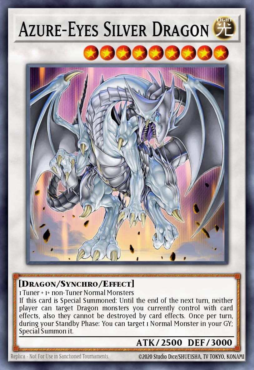 Azure-Eyes Silver Dragon — Legendary Collection Kaiba
