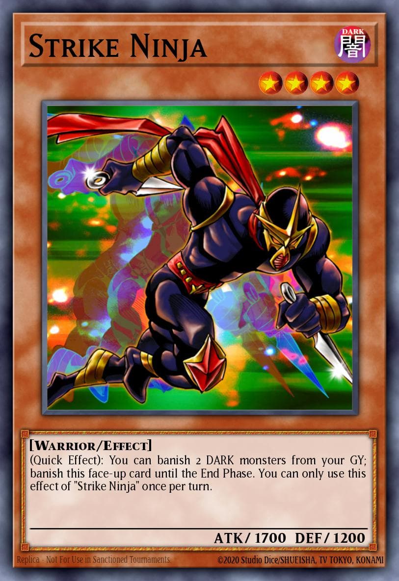 Strike Ninja — Yu-Gi-Oh! card