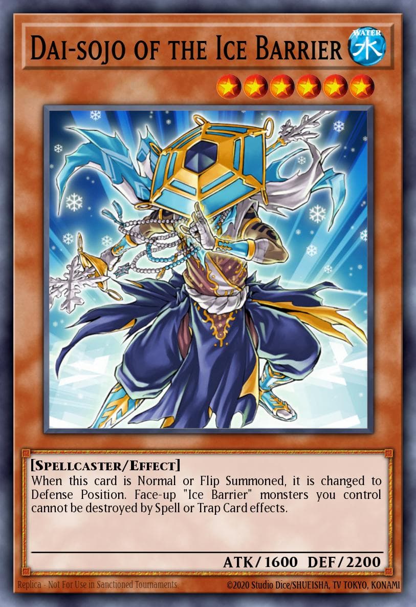 Dai-sojo of the Ice Barrier — Duel Terminal 2
