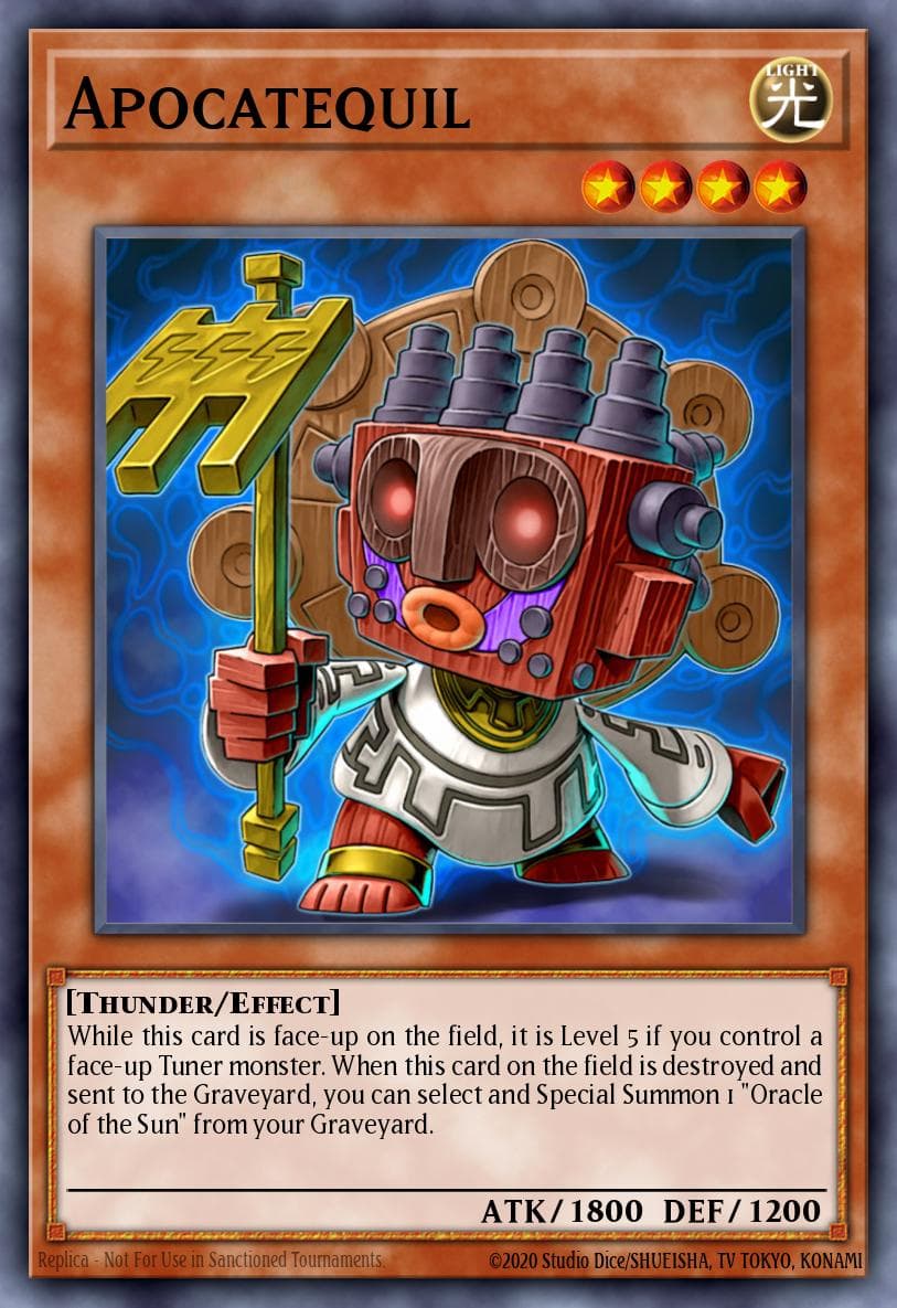 Apocatequil — Absolute Powerforce Yu-Gi-Oh! card by KAZUKI TAKAHASHI