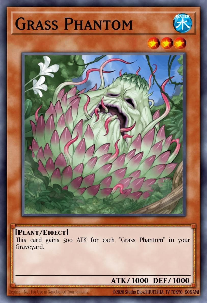 Grass Phantom — Shadow of Infinity Yu-Gi-Oh! card by KAZUKI TAKAHASHI