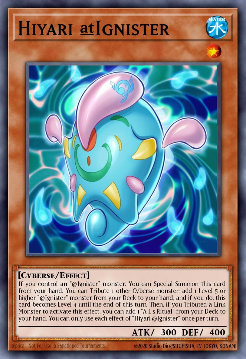 Hiyari @Ignister — Ignition Assault Yu-Gi-Oh! card by KAZUKI TAKAHASHI