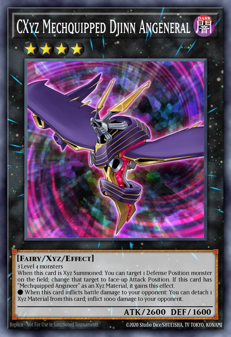 CXyz Mechquipped Djinn Angeneral — Number Hunters