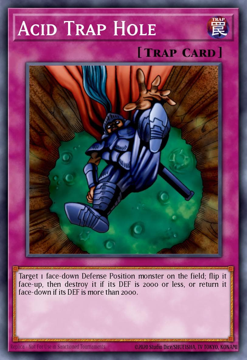Acid Trap Hole — Structure Deck: Marik Yu-Gi-Oh! card by RAIJIN