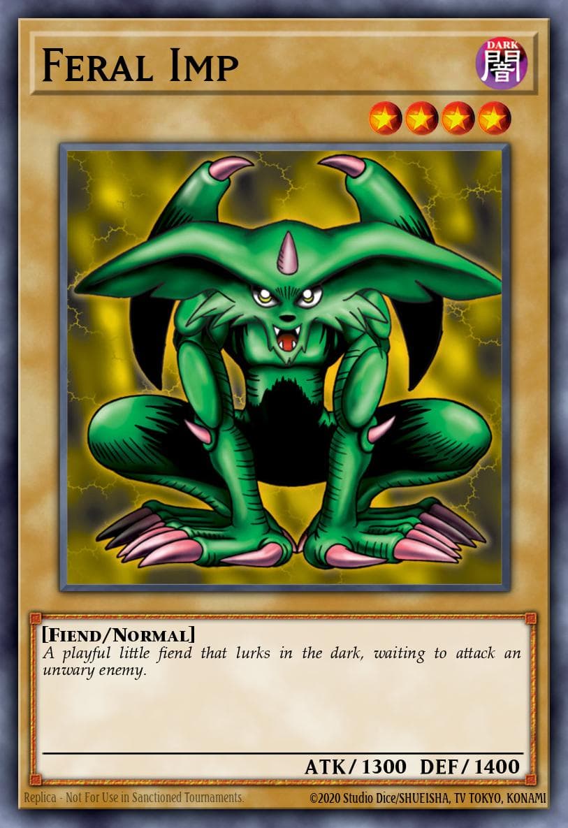 Feral Imp — Speed Duel Decks: Destiny Masters Yu-Gi-Oh! card by KAZUKI TAKAHASHI