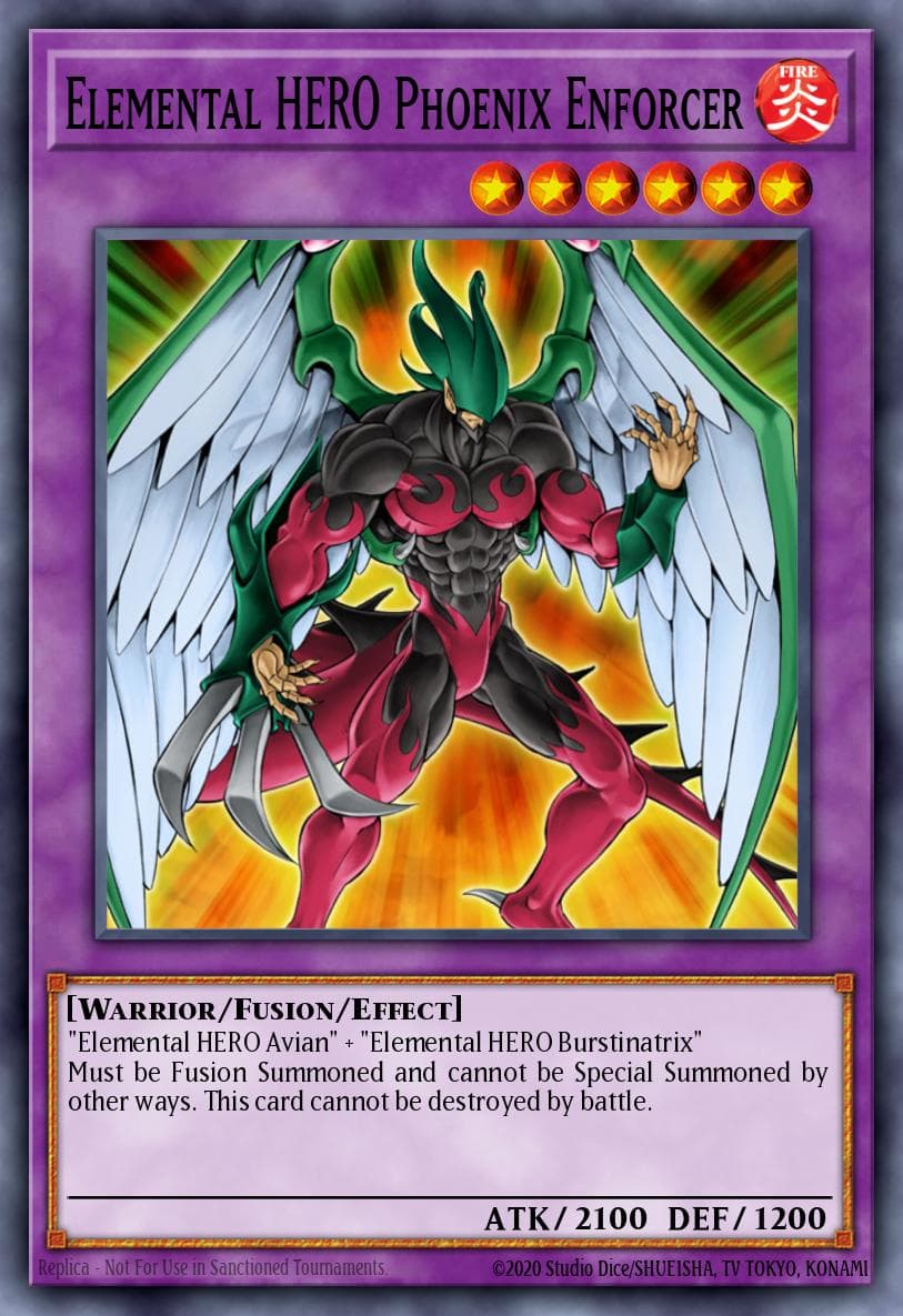 Elemental Hero Phoenix Enforcer — Dark Revelation Volume 4