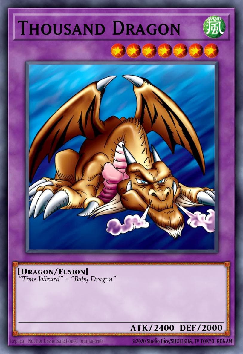 Thousand Dragon — Yu-Gi-Oh! card