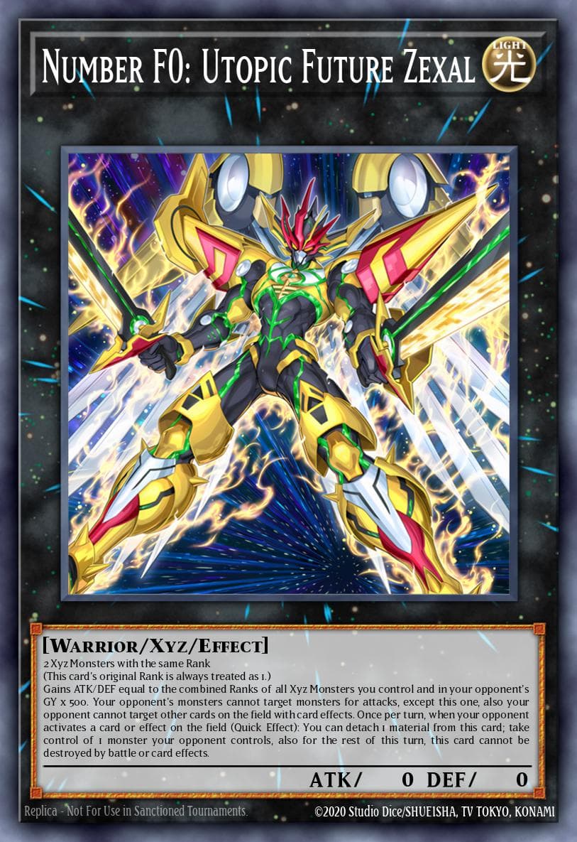 Number F0: Utopic Future Zexal — Duelist's Advance