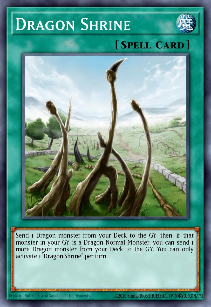 Dragon Shrine — Yu-Gi-Oh! card