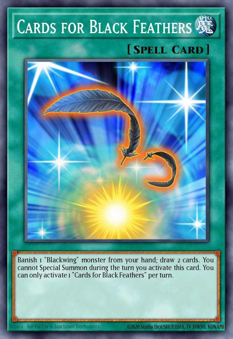 Cards for Black Feathers — Legendary Collection 5D's