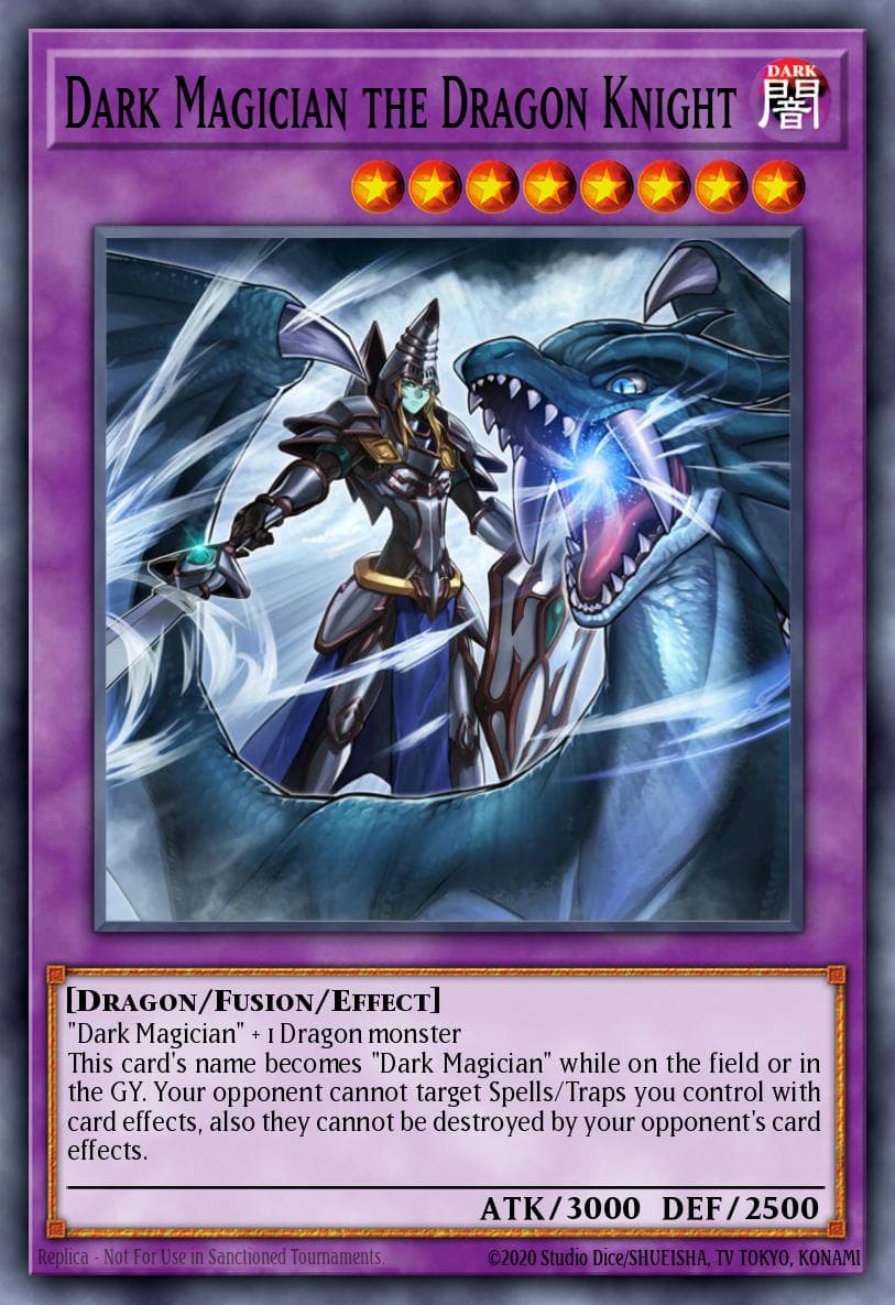 Dark Magician the Dragon Knight — Yu-Gi-Oh! card