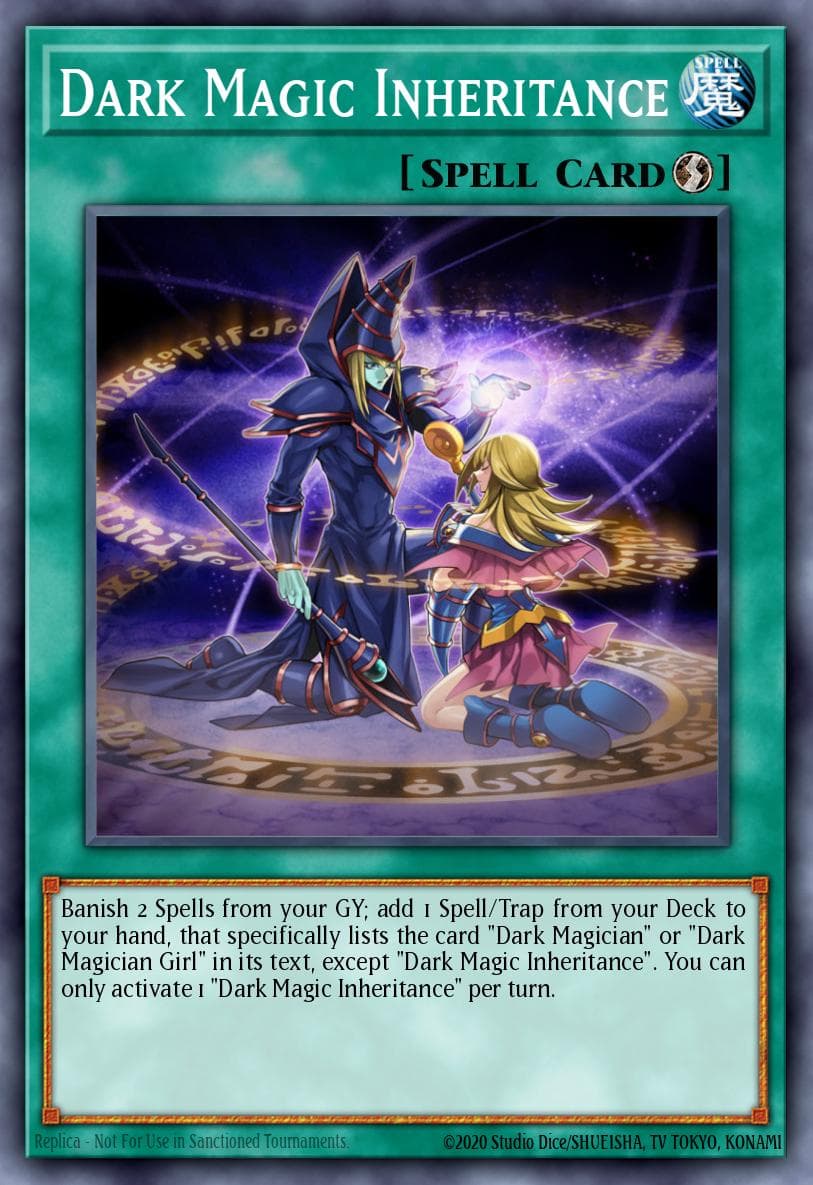 Dark Magic Inheritance — Yu-Gi-Oh! card