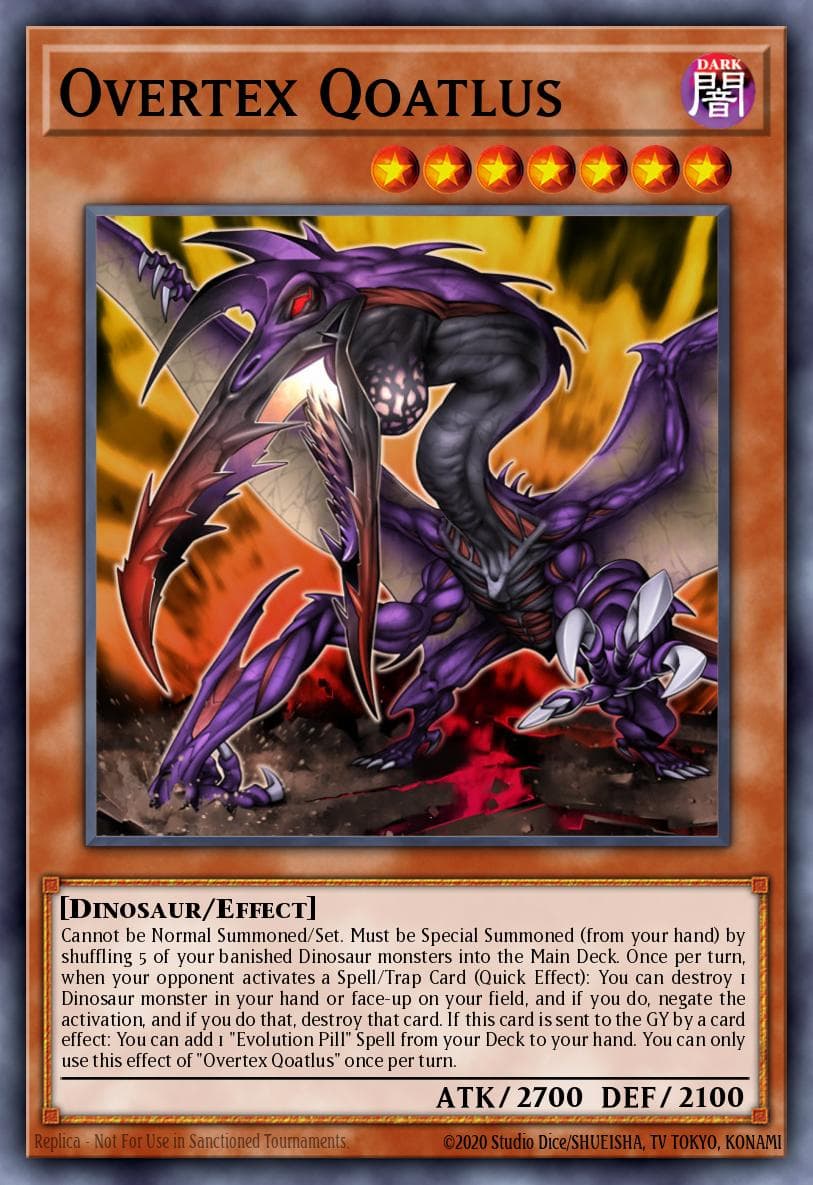 Overtex Qoatlus — Extreme Force Yu-Gi-Oh! card by KAZUKI TAKAHASHI
