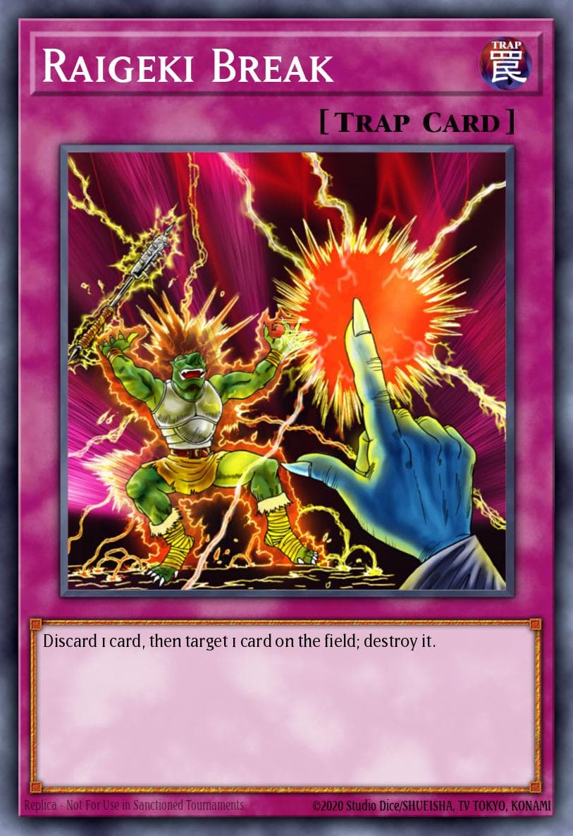 Raigeki Break — Yu-Gi-Oh! card