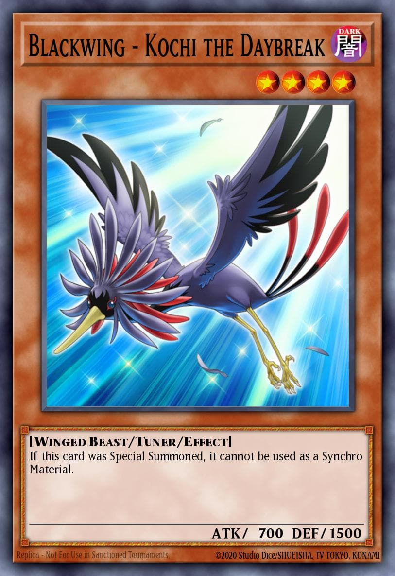 Blackwing - Kochi the Daybreak — Duelist Pack 11: Crow