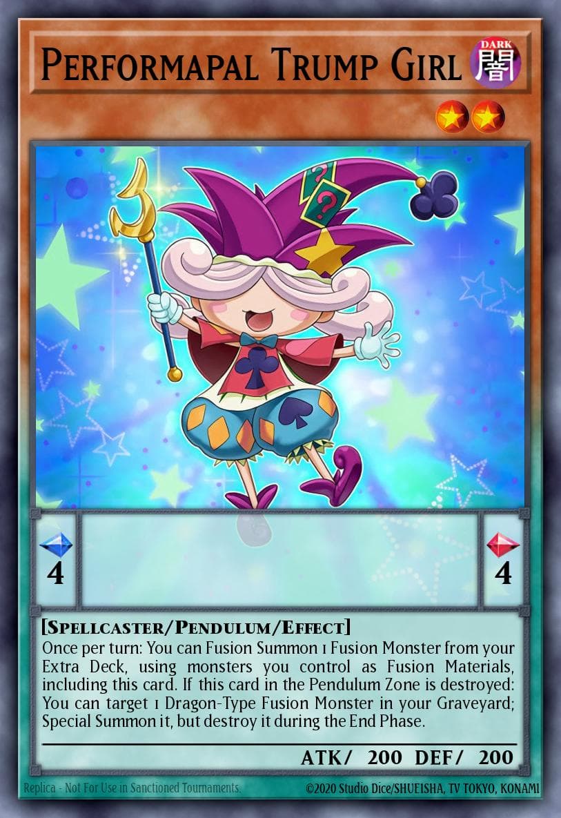 Performapal Trump Girl — 2016 Mega-Tin Mega Pack