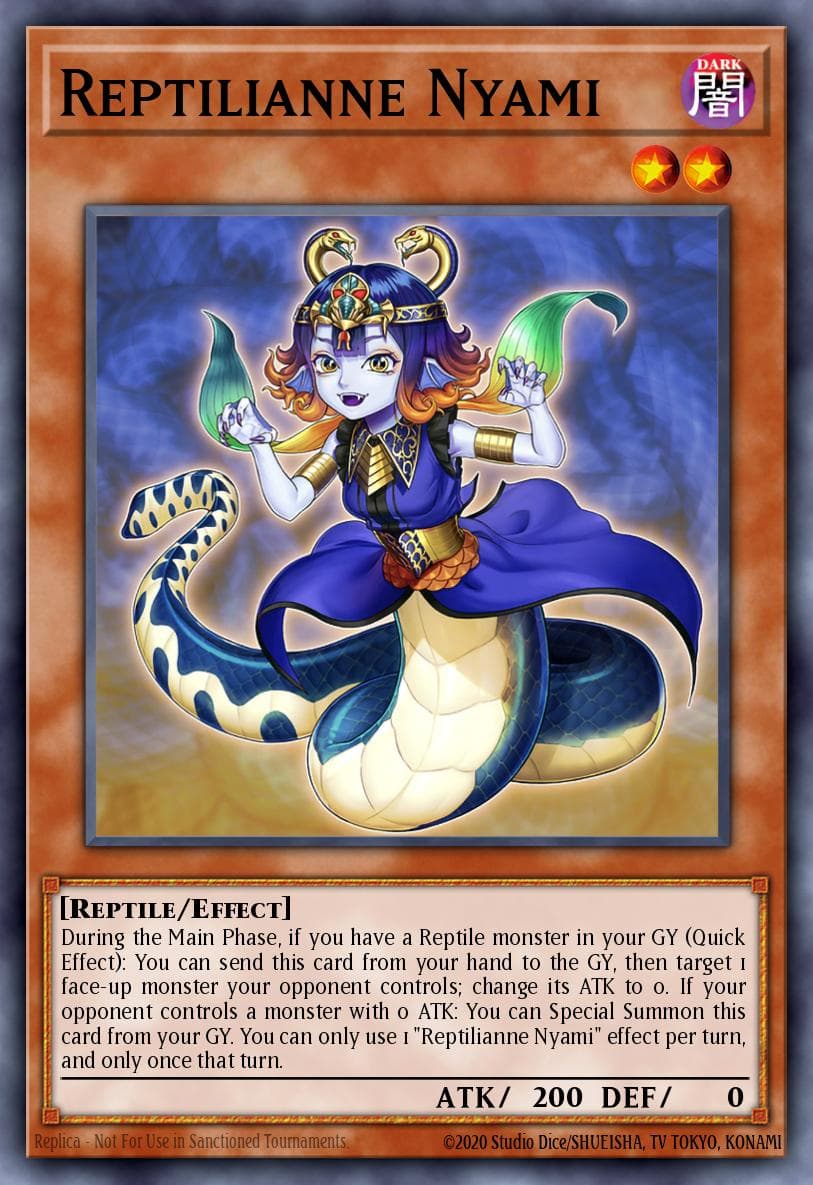 Reptilianne Nyami — Burst of Destiny