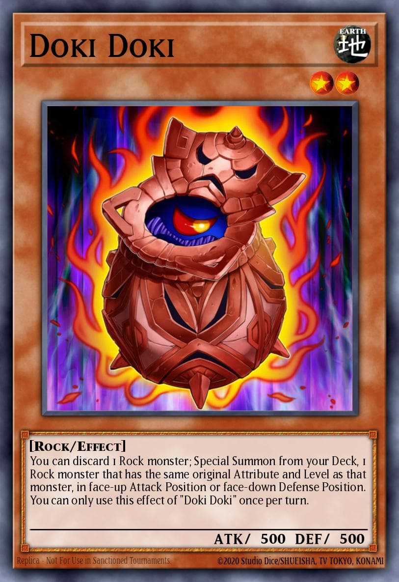 Doki Doki — Secret Slayers Yu-Gi-Oh! card by Studio Dice