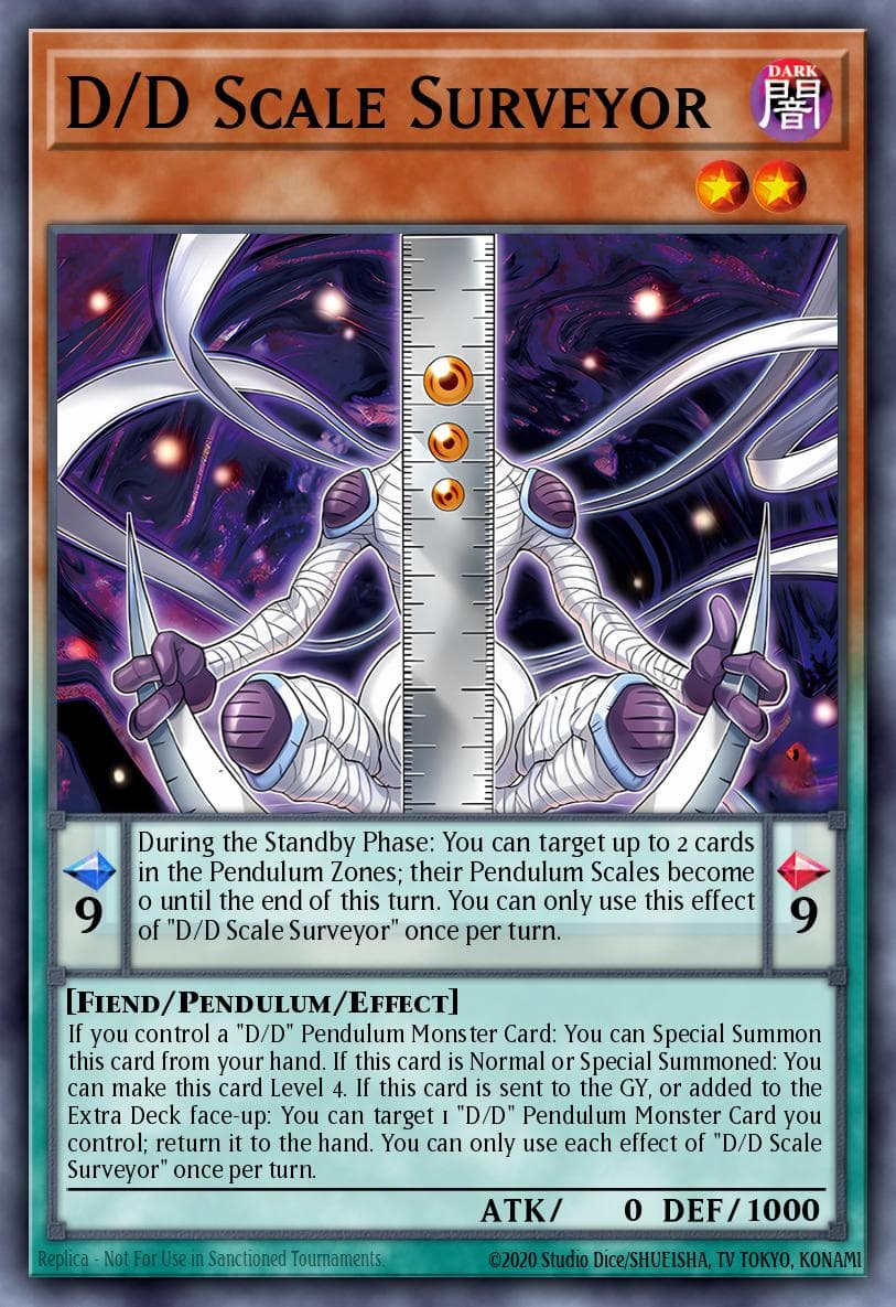 D/D Scale Surveyor — Battles of Legend: Monster Mayhem Yu-Gi-Oh! card by Konami