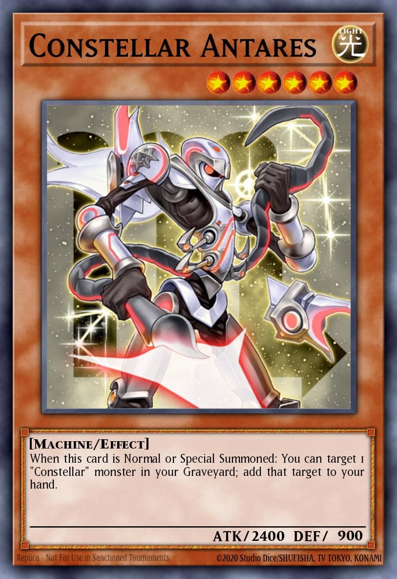 Constellar Antares — Hidden Arsenal 7: Knight of Stars Yu-Gi-Oh! card by KAZUKI TAKAHASHI